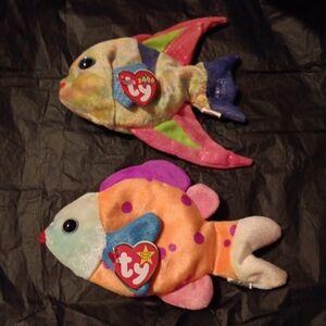 NWT TY BEANIE BABIES LIPS & ARUBA